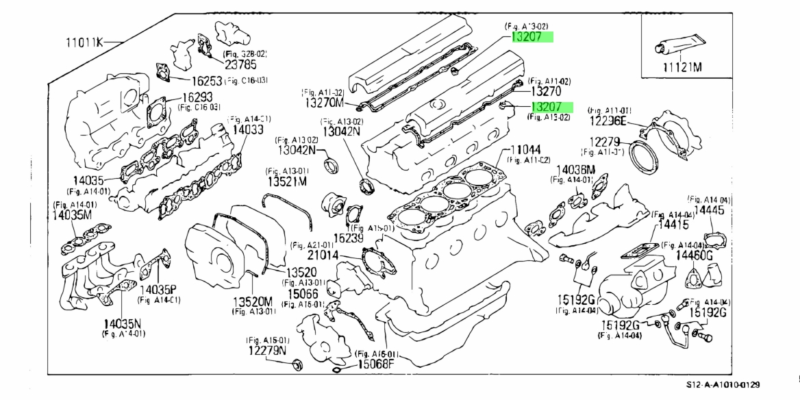 Nissan 13207 4f105